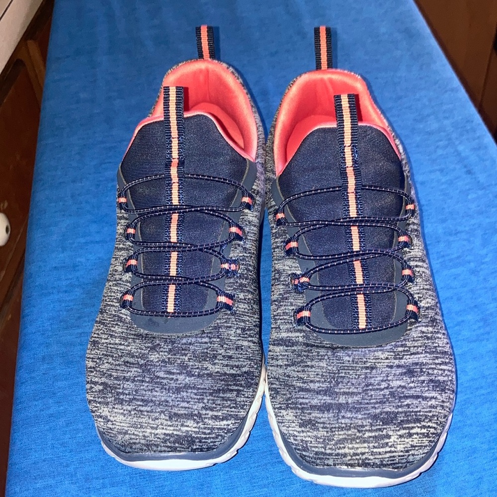 Athletic Works Navy and Coral Athletic Shoes Athletic Shoes